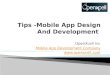 Tips about Mobile Application Design and Development