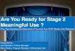 Are You Ready for Stage 2 Meaningful Use?