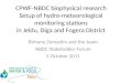 CPWF-NBDC biophysical research: Setup of hydro-meteorological monitoring stations in Jeldu, Diga and Fogera Districts