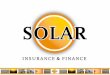 Presentation Solar Insurance and Finance | Solarif