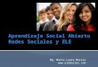 Redes Sociales: Enseñanza de ELE
