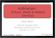 iLibrarian (2011 Internet Librarian)