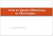 Speaking Effectively In Elluminate   Snap