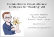 "Introduction to Visual Literacy: Strategies for "Reading" Art"