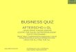 Business Quiz 1 November