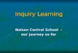 Inquiry Learning Powerpoint For Conference