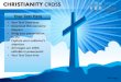 Christianity cross jesus christ powerpoint ppt slides