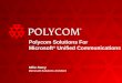 Microsoft Integration Polycom W14