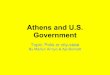 Athen's and u.s. government