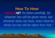 How To Hear