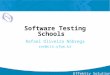 Software Testing Schools (Escolas de Teste)