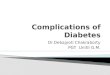 Complications of type 2 Diabetes mellitus