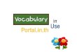 Vocabulary for portal