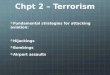 Avsec chapter 2: Terrorism