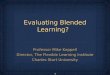 Evaluating Blended Learning