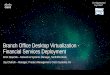 Branch office desktop virtualization