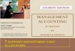 Akuntansi Manajemen Edisi 8 oleh Hansen & Mowen Bab 7