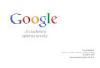 Google in sodobna spletna orodja