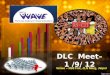 DLC Meeting - 1st Sep 2012