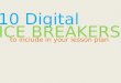10 Digital Ice Breakers to Include in Your Lesson Plan