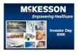 McKesson Corporation Investor and Analyst Day Presentation