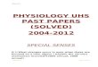 Physiology MBBS part 2 solved paper uhs