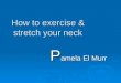 How to exercise & stretch your neck