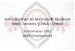 Introduction To Microsoft Outlook Web Access (Owa