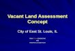Vacant Land Assessment Concept