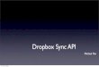 Dropbox sync