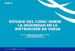 Estudio del COPAC sobre Seguridad en la  Instrucción de Vuelo en España 2001-2011