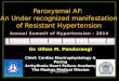 Af   an under recognized manifestations of resistant hypertension