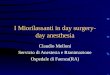 Miorilass in day surgery