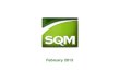 Sqm corporate presentation Feb 2013