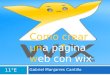 Como crear una pagina web con wix