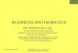 Business Mathematics 3 Nov