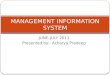 Management information system question and answers