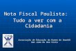 AEHA projeto nota fiscal paulista
