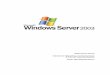 A Microsoft Windows 2003 Server Manual