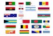 World Flags for Pretend Passport