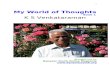 My World of Thoughts - Book 1