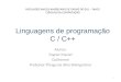 Linguagens de programação C-C++