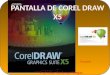Pantall de Corel Draw x5