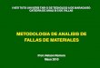 Análisis de Fallas en Materiales II (7 Mayo 2010)