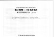 EM-400 manual