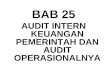 Bab 25 - Audit Intern Keuangan Pemerintah dan Audit Operasional