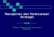 03 Manajemen dan Perencanaan Strategis