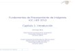1. Introducción al procesamiento de imágenes (c) Domingo Mery