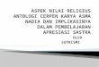Aspek Nilai Religius Antologi Cerpen Karya Asma Nadia