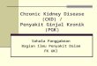 Chronic Kidney Disease (CKD) Dr Sahala